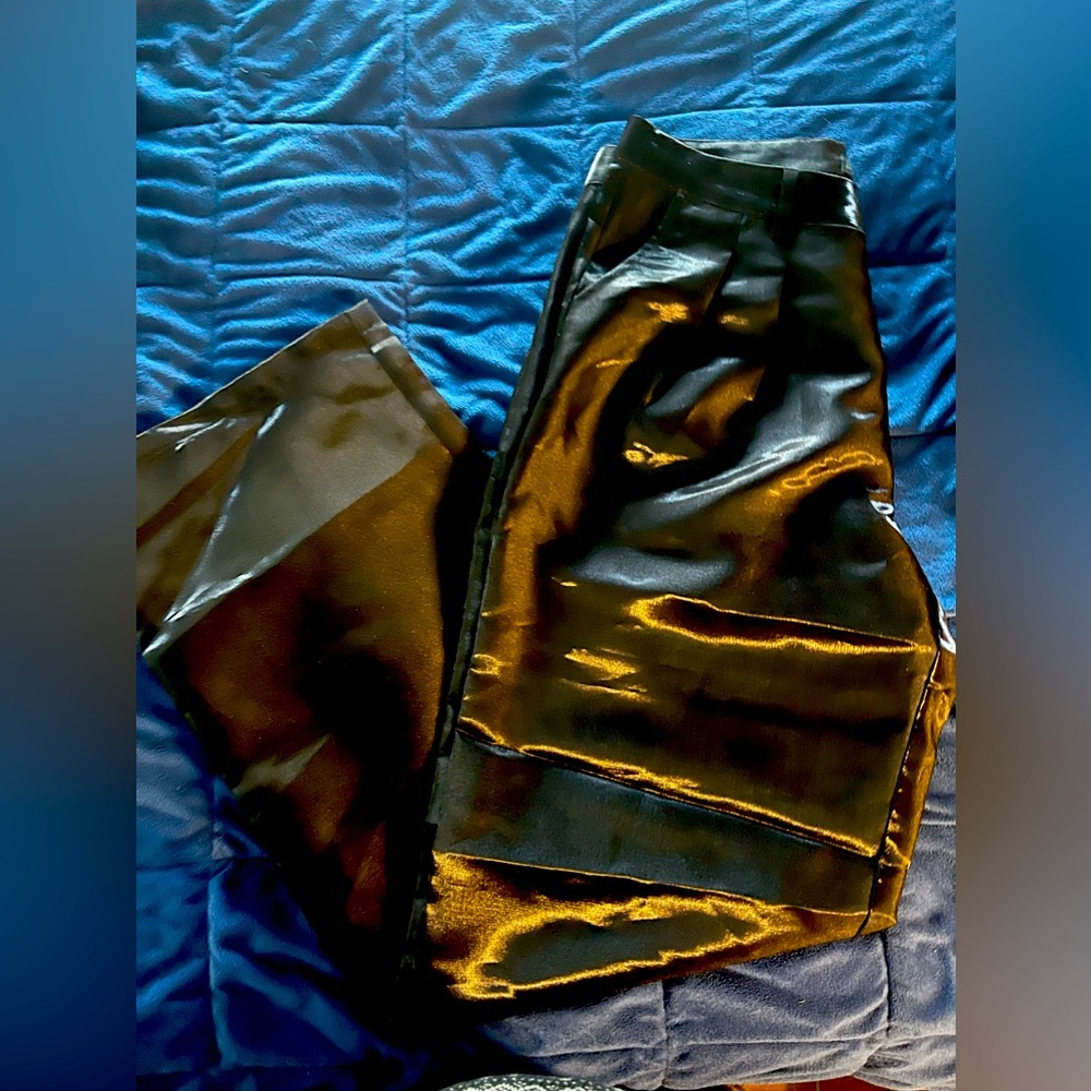 House of Harlow satin pants